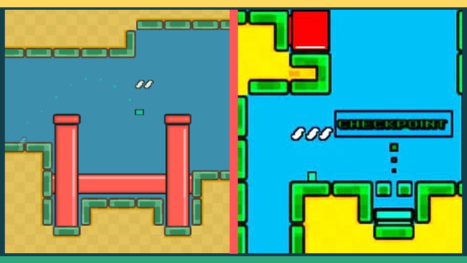 Screenshot illustrating mobile touch controls and better grip